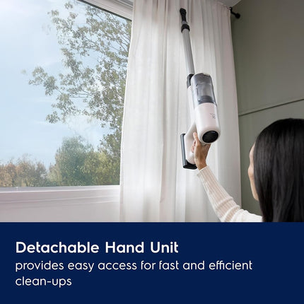 Electrolux Ultimate600 Complete Home Lightweight Cordless Stick Vacuum, Motorized Nozzles, 5-Step Filtration, LED Smart Display, for Floors, Upholstery, Mattresses, in White