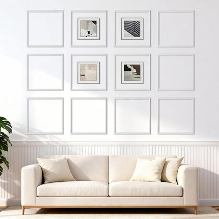 VEVOR Wall Molding 12 Pack, 51 x 51 cm Wainscoting