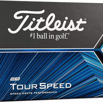 Titleist Tour Speed Golf Ball, White