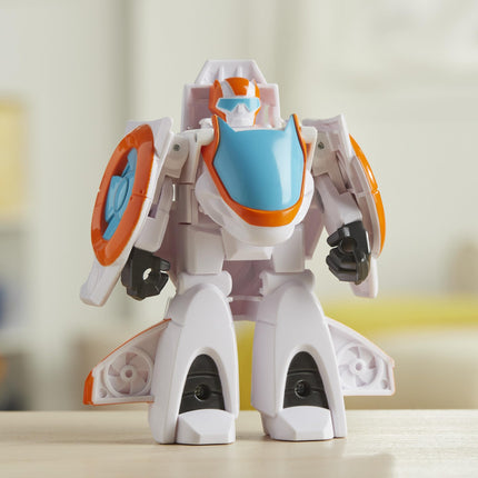 Transformers Toys Space Blast 2-Pack, Bumblebee and Autobot Blades 11-cm Action Figures, Preschool Robot Toys for Children Aged 3 and Up