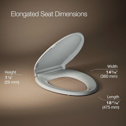 Cachet® NIGHTLIGHT RL QC EB Toilet SEAT