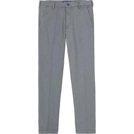 IZOD Men's Big and Tall Performance Stretch Flat Front Pant Casual, Smoked Pearl, 44W x 36L