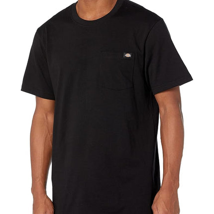 Dickies Men's Short Sleeve Pocket T-Shirt, Black, 
