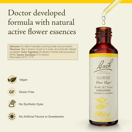Bach Original Gorse Flower Remedies 20 ml