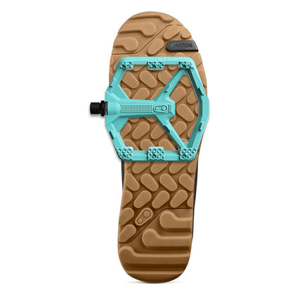 Crankbrothers Stamp 0 MTB Pedals, Turquoise, Size Large