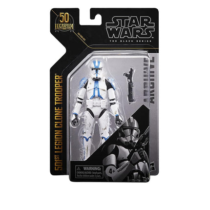 Star Wars The Black Series Archive Collection 501st Legion Clone Trooper The Clone Wars Lucasfilm 50th Anniversary Action Figure