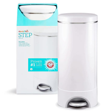 Munchkin Step Diaper Pail Powered by Arm & Hammer