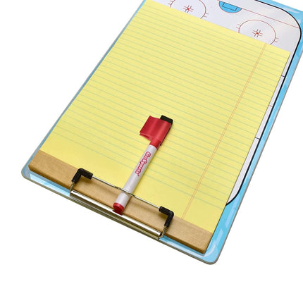 GoSports Hockey Coaches Boards - 2 Sided Premium Dry Erase Clipboards