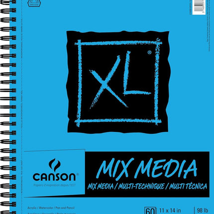 Canson XL Mix Media Pad 11x14, 98 lbs