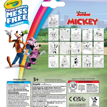 Crayola Disney Color Wonder Bundle (3-Pack), Dirt-Free Activity Pads and Markers, Toddler Colouring, Disney Gift for Kids, Age 3+