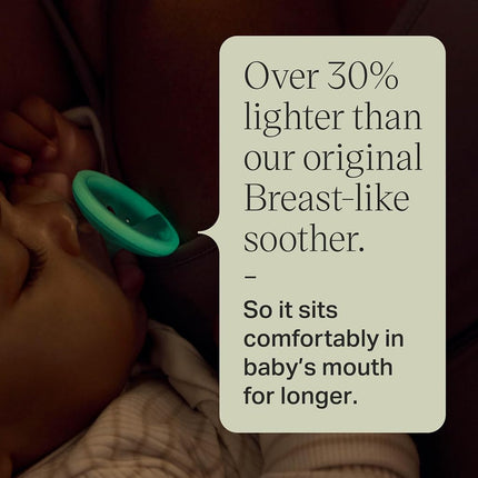 Tommee Tippee Breast-Like NightGlow Dummy 6-18m Silicone Pack of 4
