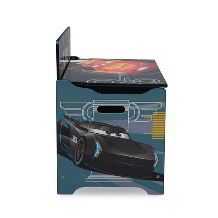 Delta Children Deluxe Toy Box, Disney/Pixar Cars, Character