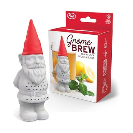 Genuine Fred GNOME Brew Tea Infuser, Cute Garden G