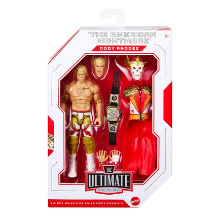 Mattel WWE Ultimate Edition Cody Rhodes Figure & Accessories Set