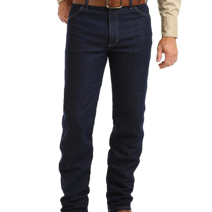 Wrangler Men's Cowboy Cut Active Flex Original Fit Jean, Prewashed, 28W x 32L