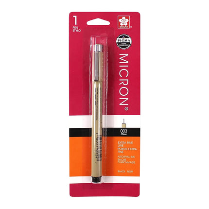 SAKURA 50045 Pigma Micron Pen, Black