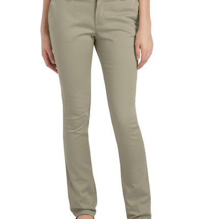 Dickies Juniors Plus Size Stretch Straight Leg Pan