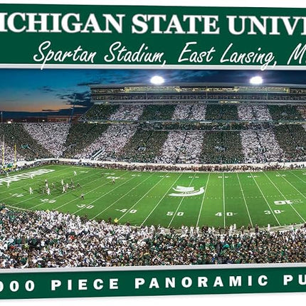 MasterPieces Collegiate Michigan State Spartans 1000 Piece Stadium Panoramic Jigsaw Puzzle