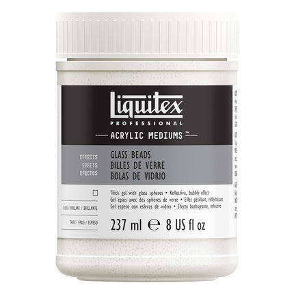 Liquitex Glass Beads Effects Medium, 237ml Jar