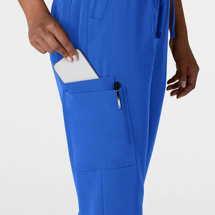 WonderWink Women's Jogger Utility Scrub Pant, Royal, Medium