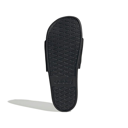 adidas Unisex ADILETTE COMFORT SLIDES, Core Black/Cloud White/Core Black, 6 UK