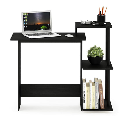 Furinno Efficient Home Laptop Notebook Computer Desk, Study Desk, Writing Desk, Americano/Black