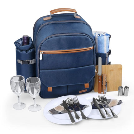 Sunflora Picnic Backpack for 2 Person, Picnic Bask
