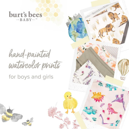 Burt's Bees Baby Toddler Girl Underwear, Organic Cotton, Pack of 5, Planets & Unicorns, 6 Years