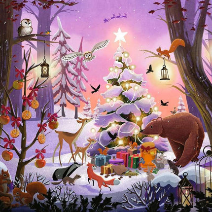 Ravensburger Adult Puzzle 2000 Pieces - Christmas in The Woods