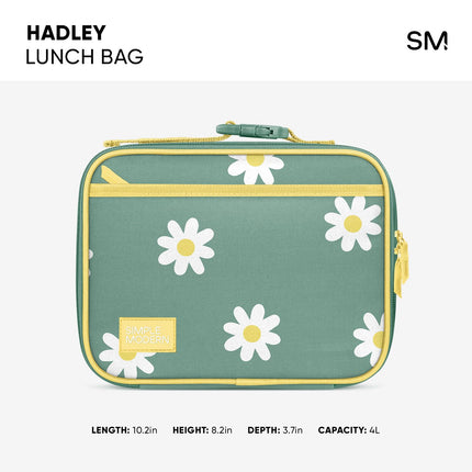 Simple Modern Disney Kids Lunch Box for School | Reusable Insulated Lunch Bag for Toddler, Girl, and Boy | Meal Containers with Exterior & Interior Pockets | Hadley Collection | Cars Lightning Speed