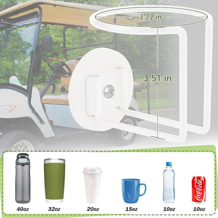 Durmmur SUS 304 Stainless Steel Magnetic Cup Holder, Water Bottle Holder