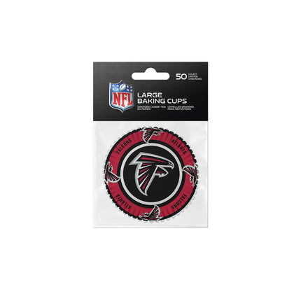 Sports Vault NFL Atlanta Falcons Baking Cupslarge, Team Colors, One Size
