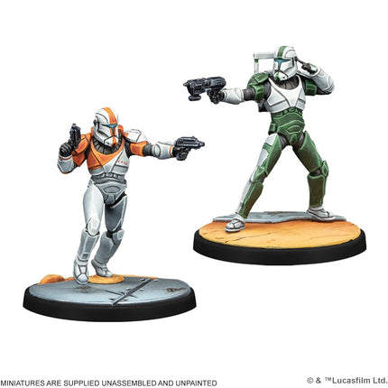 Asmodee | Star Wars: Shatterpoint Delta Squad, Form Up Squad Pack | Tabletop Miniatures Game | Ages 14+ | 2 Players | 90+ Minutes Playing Time