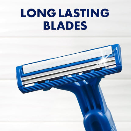 Gillette Sensor2 Pivoting Head Men's Disposable Razors, 25 Count