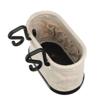 KLEIN TOOLS 5144 Aerial Oval Bucket 15 Pockets with Hooks, Natural, S