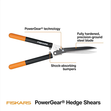 Fiskars Consumer Prod 91896935 PowerGear 9-Inch Blade Hedge Shear - Quantity 1
