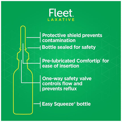 Fleet Saline Enema, 133 ml * 4