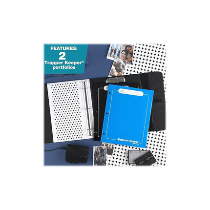 90s Trapper Keeper 1" Binder by Mead (Shapes)