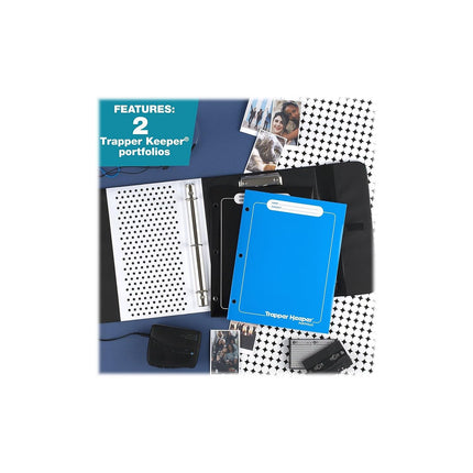 90s Trapper Keeper 1" Binder by Mead (Shapes)