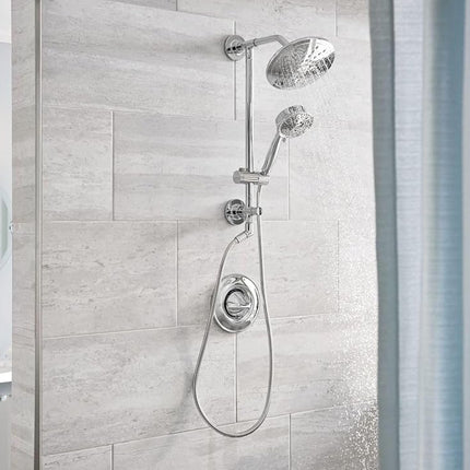 Moen 164927 Cabezal de ducha de mano de 4 funciones de repuesto, cromo