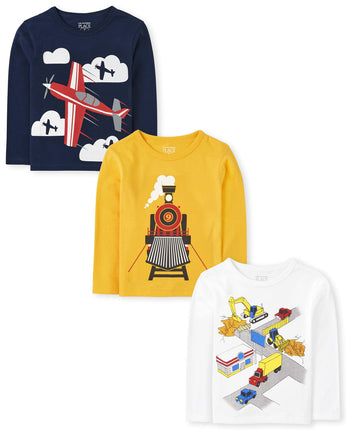 The Children's Place Baby Toddler Boys Long Sleeve