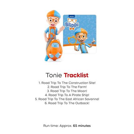 tonies Blippi Audio Toy Figurine from Moonbug
