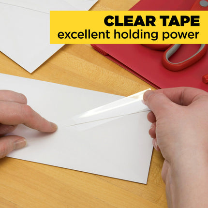 Scotch Transparent Tape, 3/4 in x 1000 in, 24 Boxes (600K24)