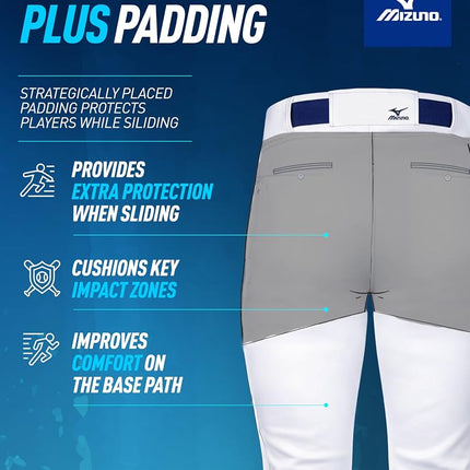Mizuno Girls' Belted Fastpitch Softball Pant