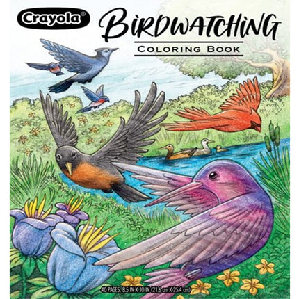 Crayola Bird Coloring Book (40pgs), Adult Coloring
