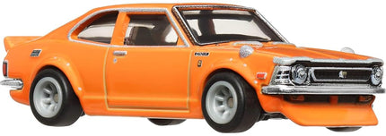 Hot Wheels Premium Car Culture Collectible Toy Car, 1:64 Scale Die-Cast Toyota Corolla TE 27, Japan Historics 4 Vehicle with Real Riders Tires