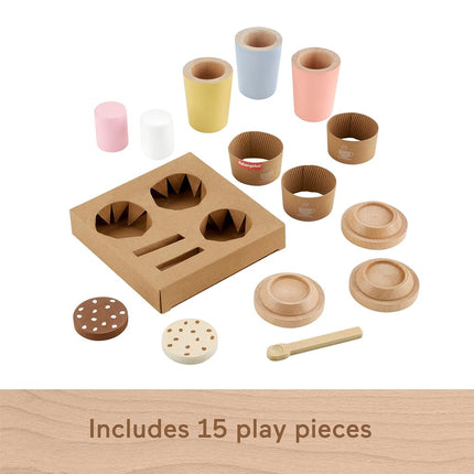Fisher-Price Wood Coffee To Go Café Set