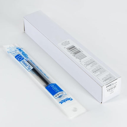 Pentel Refill Ink - for EnerGel Gel Pen, 1.0mm Metal Tip, Bold, Blue Ink, Pack of 6 Refills
