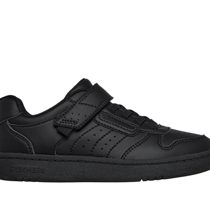 Skechers Boys' Quick Street Trainer, Black, 9.5 UK Child
