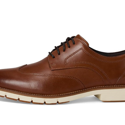 Cole Haan Mens Flexgrand360 Wingtip, British Tan/Ivry, 7.5 UK